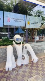 В парке Победы г. Ставрополя появилось робокафе!